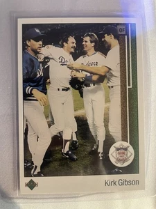 1989 Upper Deck - Award Winners Kirk Gibson #662 - Bild 1 von 2
