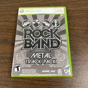 Rock Band: Metal Track Pack (Microsoft Xbox 360, 2009) CIB - Completo - Imagen 1 de 4