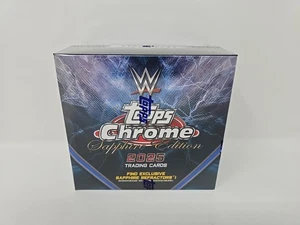 2025 TOPPS CHROME WWE SAPPHIRE EDITION WRESTLING HOBBY BOX - Picture 1 of 2