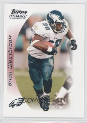 2005 Topps Draft Picks & Prospects Brian Westbrook #53 - Image 1 of 2