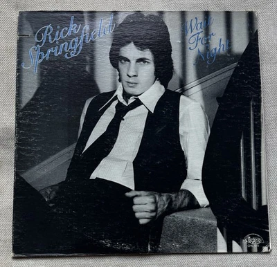 Rick Springfield - Wait For Night LP Vinyl - Chelsea Records CHL-515 - Image 1 of 4