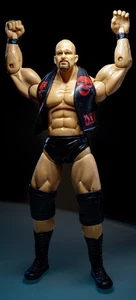 Jakks WWE Deluxe Classic Series Stone Cold Steve Austin Wrestling Figur DTA - Bild 1 von 5