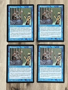 Awesome Magic The Gathering MTG Karte Propaganda X4 Tempest LP/NM - Bild 1 von 10
