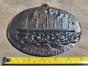 SS Great Britain Cast Iron Plaque - Picture 1 of 2