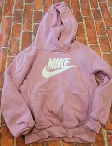 Nike Girls Pullover Hoodie Sweatshirt Sz 6 - Picture 1 of 1