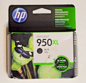 NUEVA tinta genuina HP 950XL negra OfficeJet Pro 8100 8110 8600 OEM caducado 4/2018 - Imagen 1 de 2