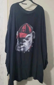 Fanatics Georgia Bulldogs T-Shirt 6 XLB Black Shadow Maskottchen Logo Langarm - Bild 1 von 4