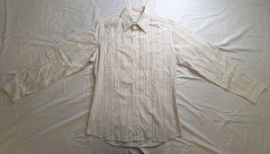 Prada Women's Striped Button Up Shirt - Flawed - 33 / 15 Made In Italy  - Picture 1 of 16