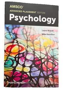 Advanced Placement Psychology Book 3rd Edition (AMSCO PUBLICATION) by Brandt - Foto 1 di 5