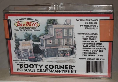 Kit Molinos de Bar Nº 0982 Booty Corner Craftsman Kit - Calibre HO NUEVO en Caja Foto 1 de 4