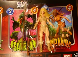 MARVEL LEGENDS 2025 SDCC GAMERVERSE SNAP SAVAGE LAND 3-PACK SHANNA LOOSE - Picture 1 of 3