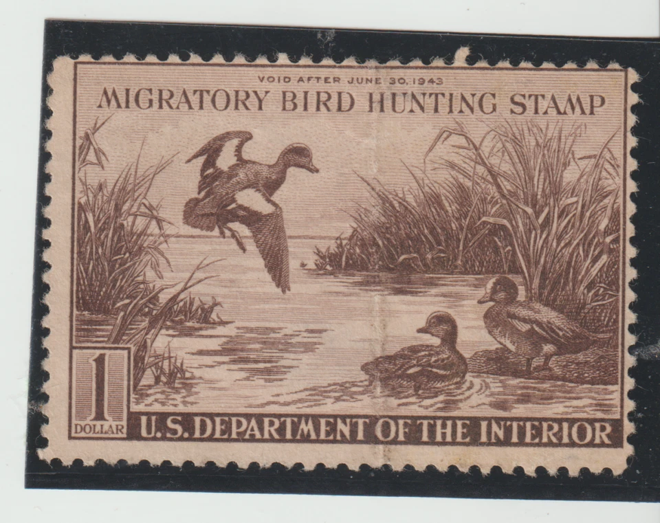 Scott # RW9  MNG-Federal Duck Stamp  Catalogue $45.00 - Image 1 of 1