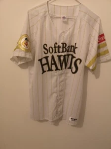 Takano Saiten Hawks Maillot Baseball Japon Taille L 2018 - Imagen 1 de 7