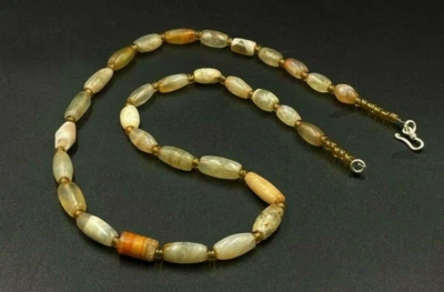 OLD Beads Antique Trade Jewelry Agate Necklace Ancient Antiquities Myanmar - Image 1 of 4