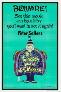 The Fiendish Plot Of Dr Fu Manchu Movie Poster 16"x24" 16x24 USA SELLER - Imagen 1 de 1