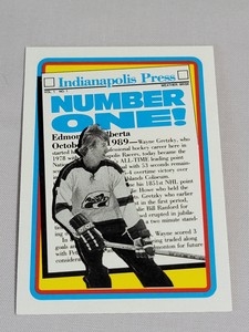 1990-91 Topps Wayne Gretzky Base "Number One" #1  Hall of Fame GOAT