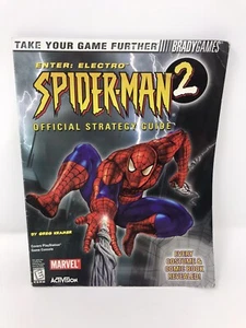 Spider-Man 2 Enter Electro Brady Official Strategy Guide Playstation 1 ps1 - Picture 1 of 4