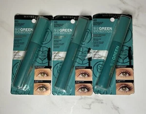 3 Maybelline Green Edition Mega Mousse Mascara 003 Negro Marrón - Imagen 1 de 2