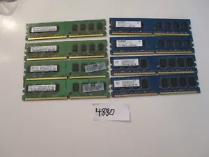 Samsung+Nanya+Elpida 8x2Gb=16Gb PC2-6400 800Mhz DDR2 Desktop Memory RAM (4880) - Picture 1 of 2