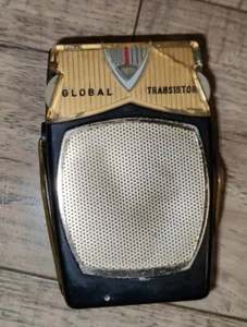 GLOBAL TRANSISTOR RADIO GR-711 MADE IN JAPAN. Untested - Picture 1 of 14