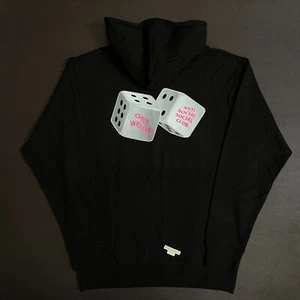 DS Auth Anti social social club Best of Luck Black hoodie M New FW22 ASSC CPFM - Picture 1 of 8