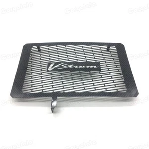 For Suzuki V-Strom/DL 650 2013-2018 Stainless Radiator Grille Guard Cover Carbon - Picture 1 of 5