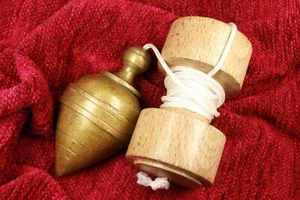 Plumb bob Complete Construction. 20th Century. Full Construction Lead. - Picture 1 of 7