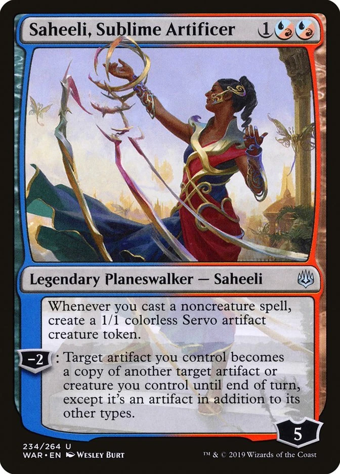 Saheeli, Sublime Artificer [War of the Spark] Magic MTG - Image 1 of 1