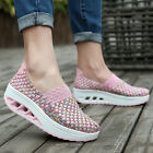  Women'S Casual Shoes Sport Fashion Woven Shoes For Women Swing Shoes Breathable