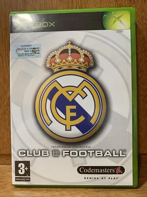 Real Madrid Club Football - 2003/2004 - XBOX  -precintado Pal España - Imagen 1 de 3