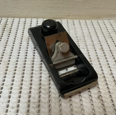 Vintage Bakelite X-Acto Plane 4" Miniature Block Plane Model Making Tool USA #TB - Image 1 of 4