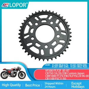 LOPOR 530-42T Motorcycle Rear Sprocket For Honda FT500 1982-1983 CB1000 CBR1000 - Picture 1 of 4