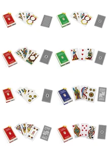 CARTE DAL NEGRO Regionali EXTRA Cartoncino PLASTIFICATE Scopa Briscola a Scelta - Foto 1 di 6