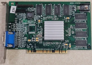 CT6900 nVidia Riva TNT 16MB VGA PCI GPU Karta graficzna DOS Retro Gaming #Y3E - Zdjęcie 1 z 8