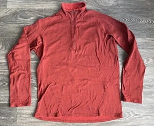 Patagonia Shirt Performance Base Layer Capilene Polartec Pullover 1/4 Zip rot L - Bild 1 von 7