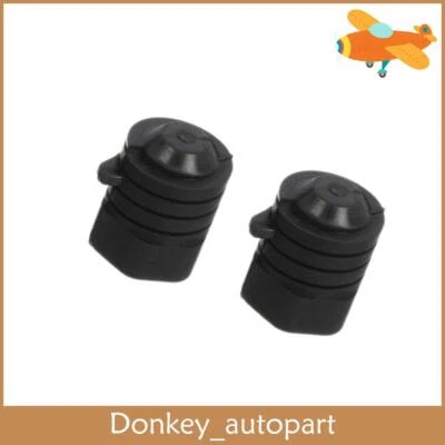 2x Fit Protege5 MPV Miata Mazda2 RX8 CX9 Under Hood Cushion Bumper Rubber Black Foto 1 de 4