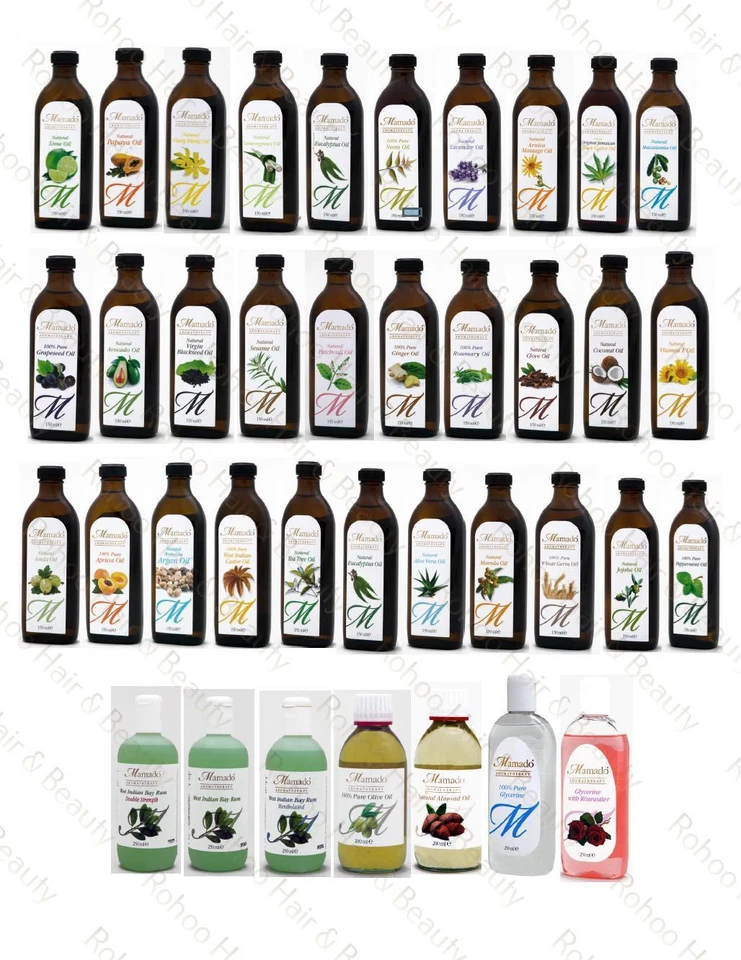 MAMADO NATÜRLICHES HAARÖL, HAUTPFLEGEÖL, HAARWUCHSÖL, HAARPFLEGE, MAMADO