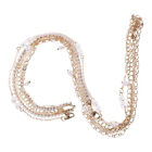  3 Pcs Dress Accessories Pearl Body Chains Waist Mother's Day Gift Girl