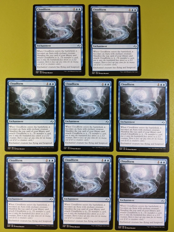 8 Cloudform Fate Reforged Magic the Gathering MTG 8 - Image 1 of 1