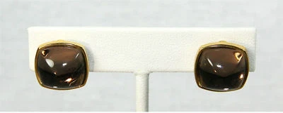 PENDIENTES BACCARAT MEDICIS MORDORE TRANSPARENTES CON CLIP ORO 18K NUEVOS $1190.00 NUEVOS FRANCIA Foto 1 de 3