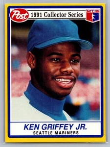 Tarjeta de Ken Griffey Jr. 1991 tarjeta de inserción de cereal postal #11 como nueva o mejor rara - Imagen 1 de 2
