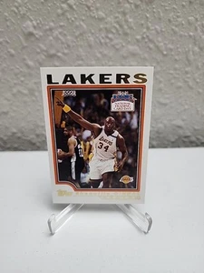 2003-04 Topps National Trading Card Day Shaquille O'Neal #9 LA Lakers PWE - Picture 1 of 7