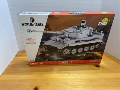 COBI #3000B Tiger I World Of Tanks US SELLER - STILL SEALED w/ GAME CODE - Image 1 of 4