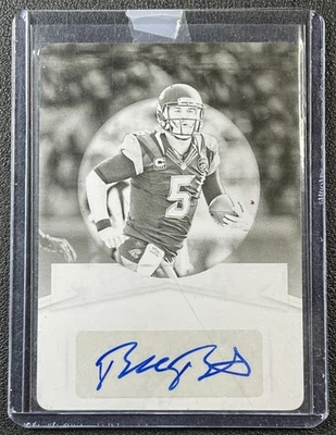 BLAKE BORTLES 2016 PANINI PREFERRED #383 PRINTING PLATE AUTO BLACK 1/1 - Image 1 of 2