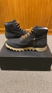 Men’s Sorel Boots Brand New In Box Size 10.5 Color Coal, Brown Flora - Picture 1 of 4