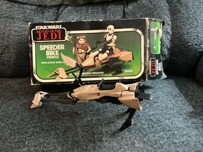 Vehículo Bicicleta Speeder Kenner 70500 Star Wars El Retorno del Jedi Foto 1 de 3