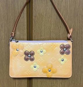 Louis Vuitton Monogram Vernis Flower Lexington Accessory Pouch Handbag M92246 - Picture 1 of 13