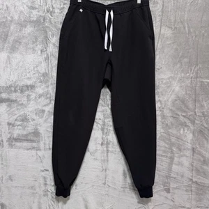 Figs Mens Jogger  Tansen Pants Large Black Scrub Medical Uniform Drawstring - Picture 1 of 6