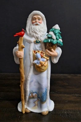 2005 Home Interiors "FATHER CHRISTMAS" Figurine (#58128-05) - 9" Tall - Изображение 1 из 4