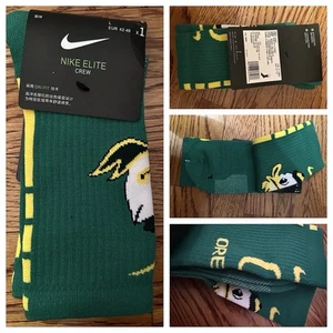 Nike Oregon Ducks Exclusive Team Issued Elite Socks Puddles L Large - Picture 1 of 1